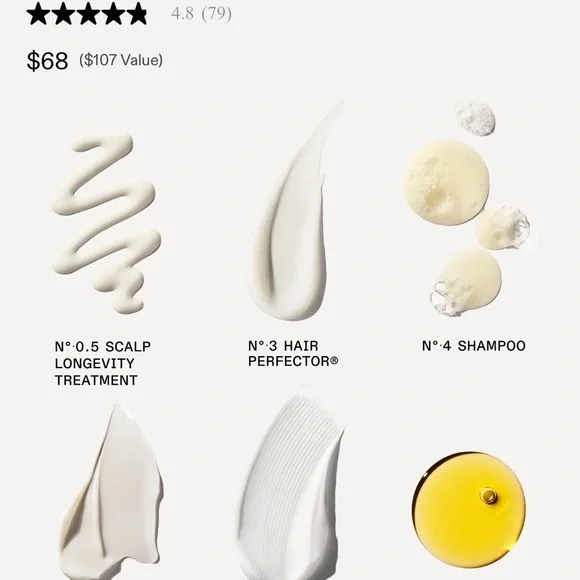 OLAPLEX Full-On Shine Set with Gold and White Packaging (New) - Picture 10 of 16